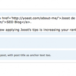 Des liens automatiques dans vos flux RSS