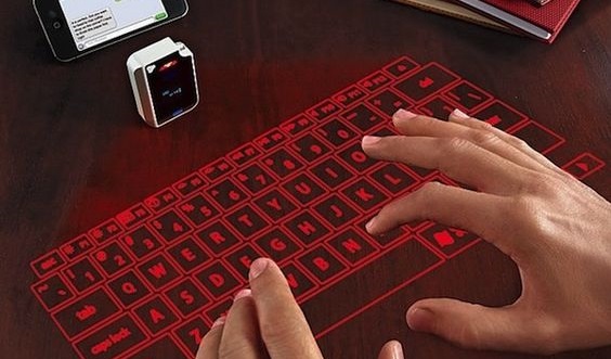 clavier hologramme