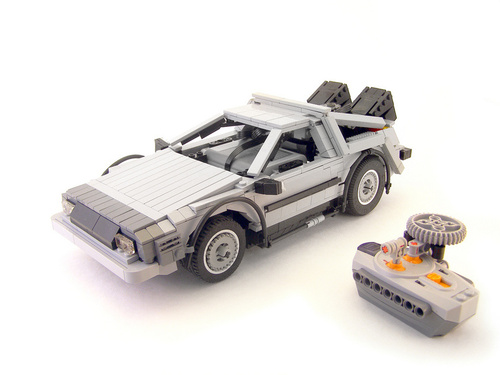 lego deloreane