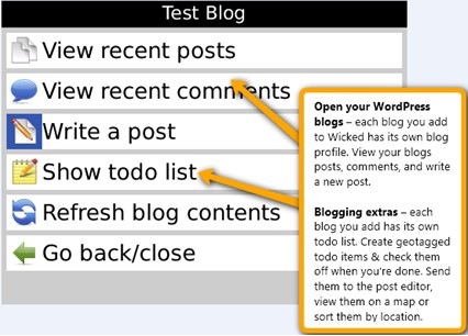 blackberry wordpress