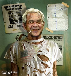 Bush mug shot
