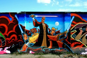 star wars graffiti