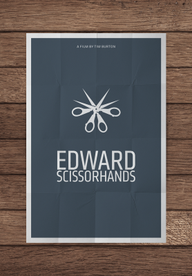 affiche edward aux mains d'argent