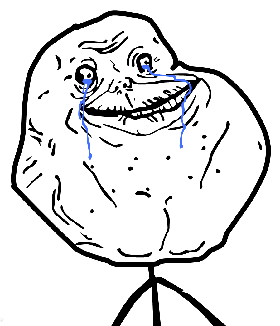 forever alone guy