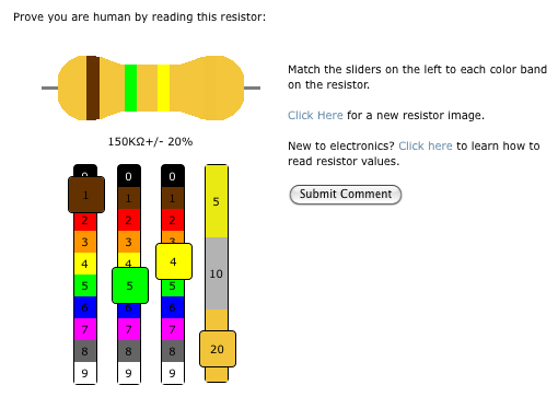 resisty captcha