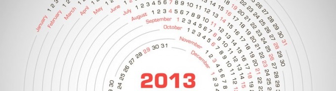 calendrier 2013